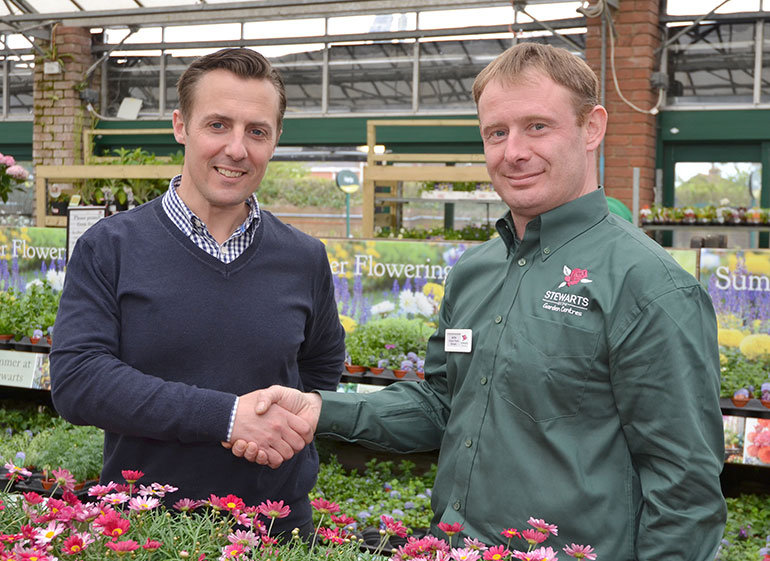 Stewarts Garden Centre new plant buyer