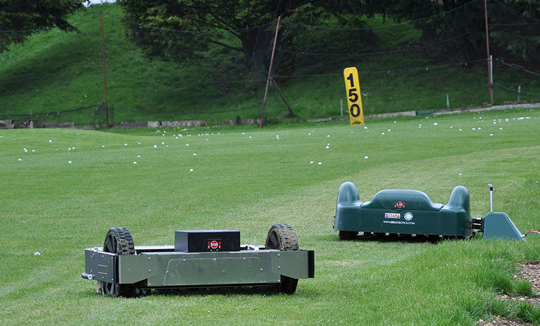 Mowbot golf ball collecting robots