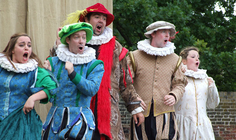 Illyria performing The Merry Wives of Windsor