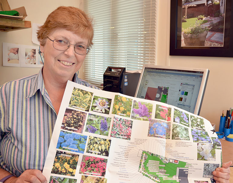 Sue Loader, Stewarts garden designer