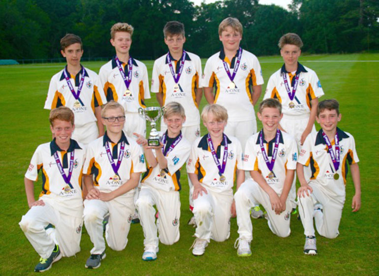 Dorset Champions: Ellingham Cricket Club U13s are now through to the regional stages for the first time