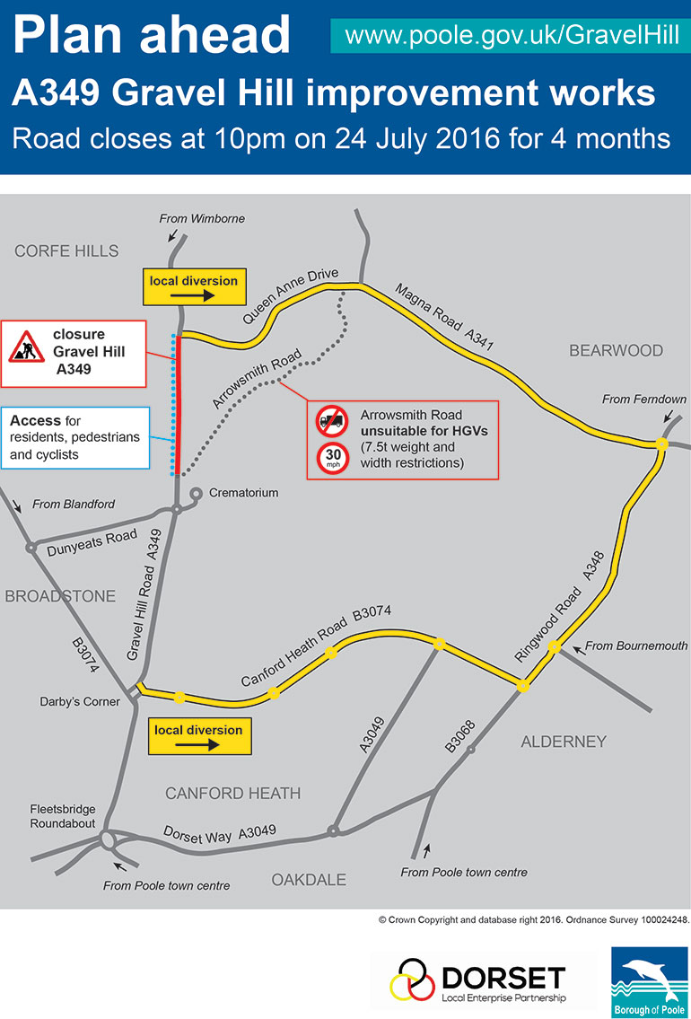 Drivers need more time from September at Gravel Hill roadworks
