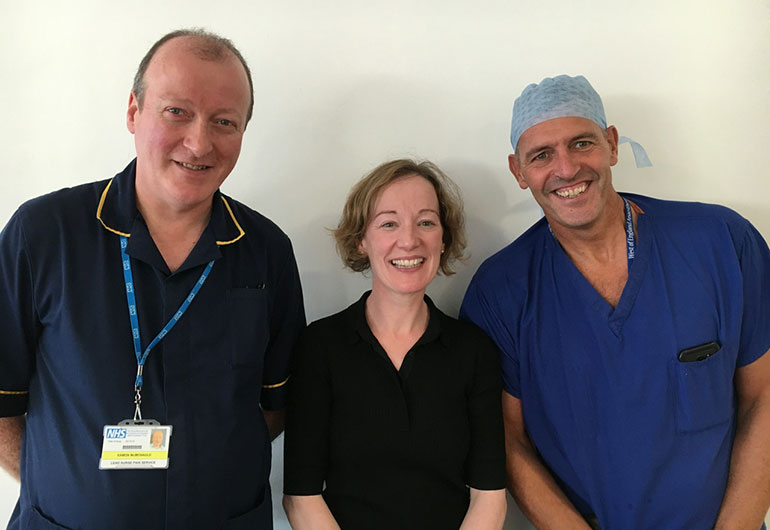 Members of the Acute Pain Team at Royal Bournemouth Hospital