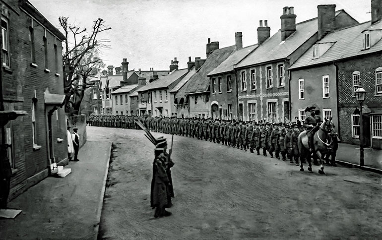 Wimborne during the First World War