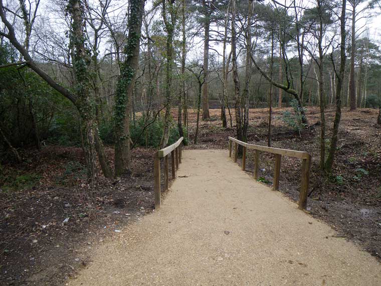 rrowsmith Coppice in Poole after the clearance work started © Jez Martin