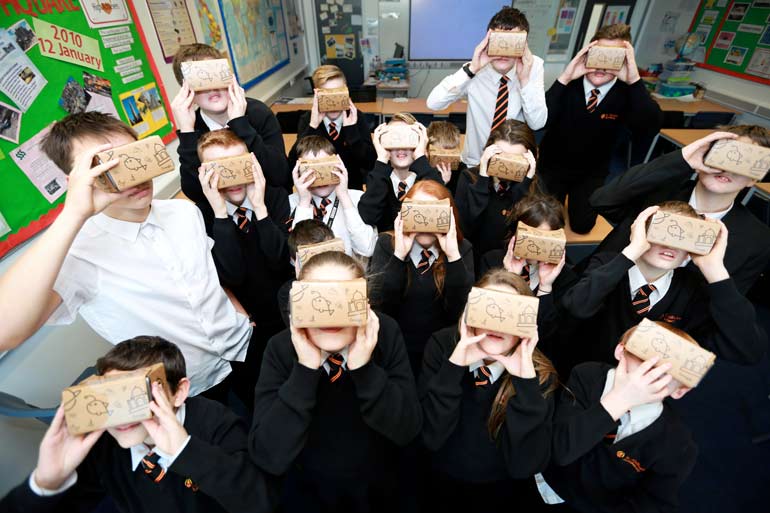 'Google eyed' students go on an expedition