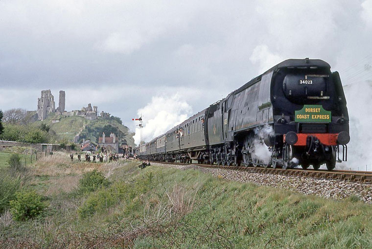 The 50th anniversary of the end of British Rail steam trains in southern England.