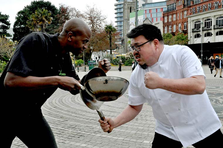 Bournemouth Food & Drink fest serves fighting feast in People’s Kitchen