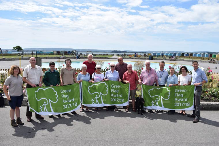 Upton Country Park, Poole Park, and Hamworthy Park have once again been awarded the prestigious Green Flag