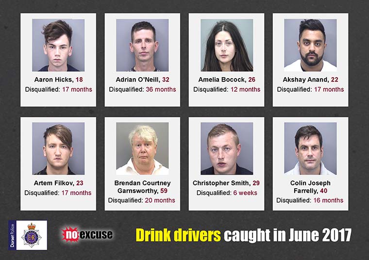 Caught during the drink driving during summer campaign