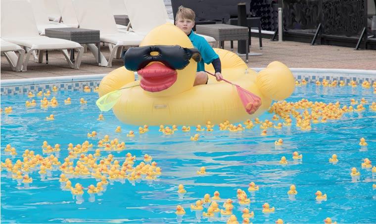 Net a duck party in Bournemouth raises over £3,500