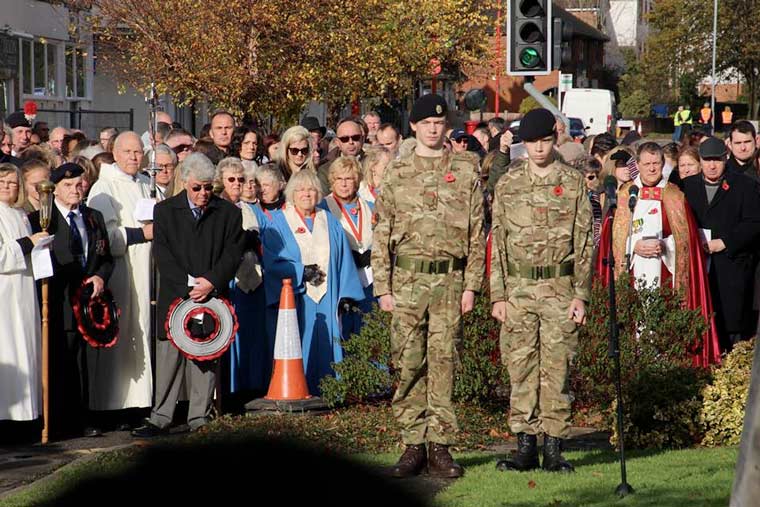 Good turnout for Remembrance weekend