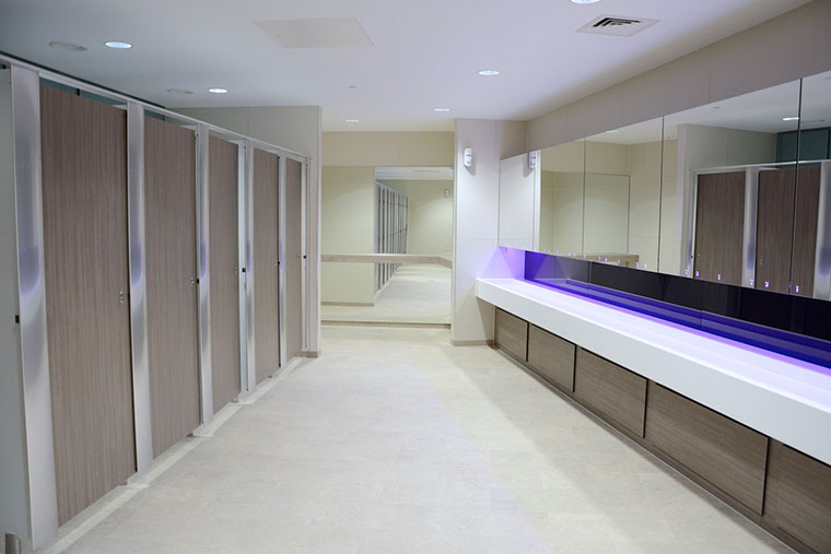 Dolphin Shopping Centre refurbished toilets