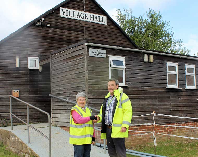 New ‘green’ village hall secures £10K funding from Low Carbon Dorset