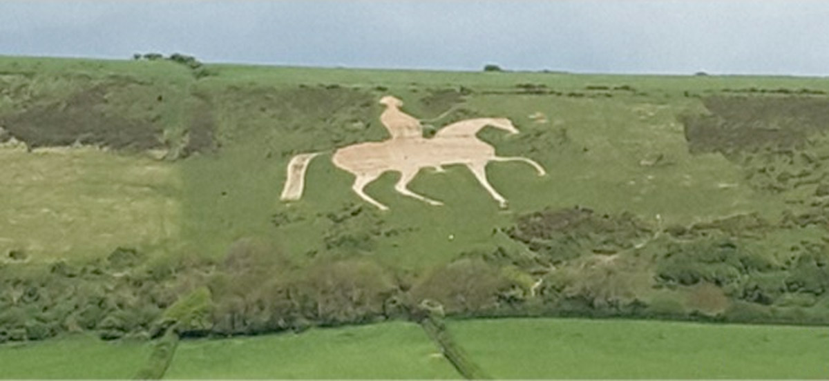 200yearold White Horse at Osmington pales into significance Dorset View