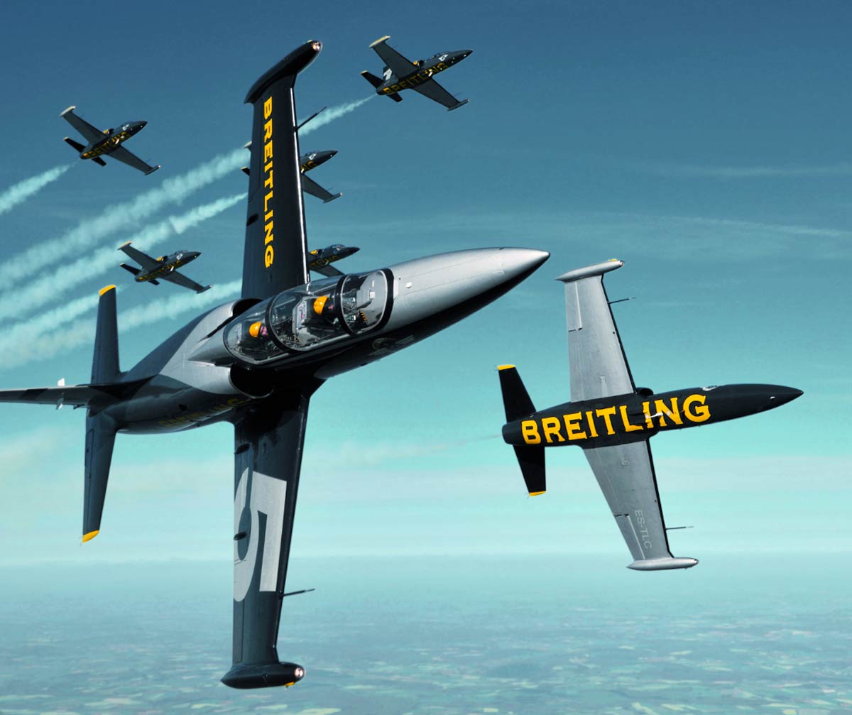 Breitling Jet Team - first time at Bournemouth Air Festival