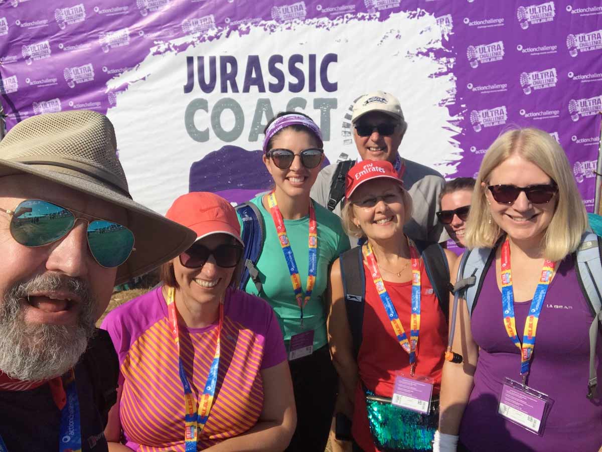 The H&W team take on the first ever Jurassic Coast Challenge