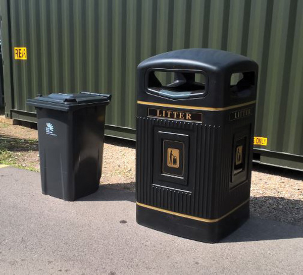 New bins for Bargates and Christchurch High Street Dorset View
