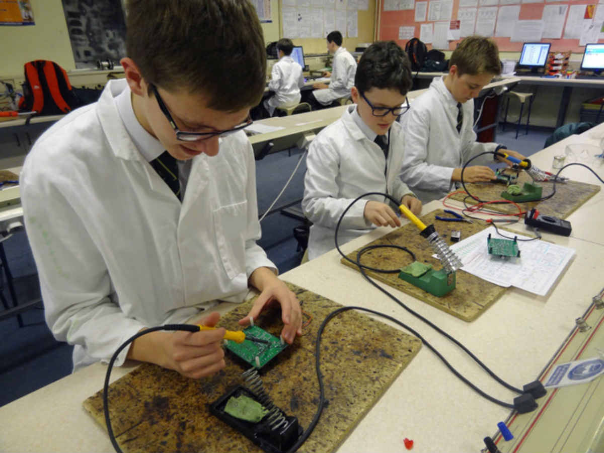 Flowbird Expands Electronics Capabilities at Poole Grammar School