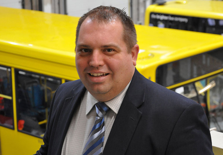 Simon Newport, Yellow Buses’ Commercial Director