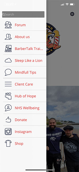 Lifesaving app created by The Lions Barbers for hair professionals