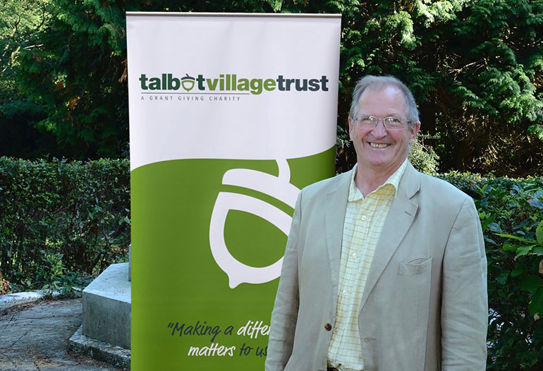Talbot Village Trust COVID support fund concludes with £1.1 million donated. Sir Christopher Lees is pictured.