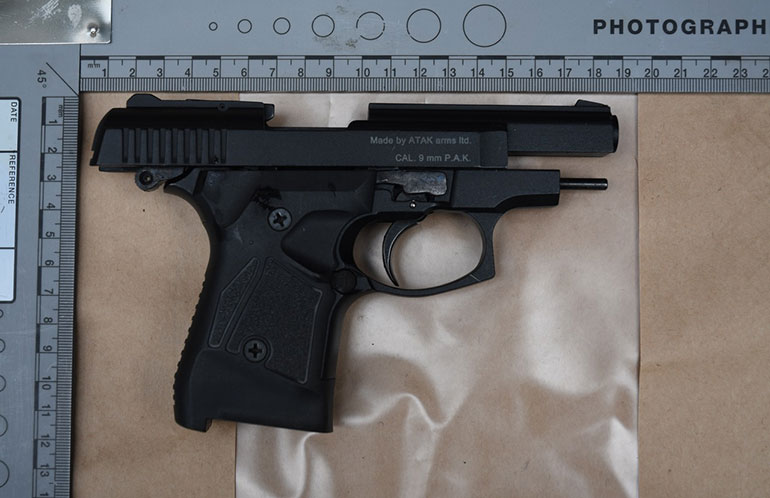 Two jailed: handgun found during investigation