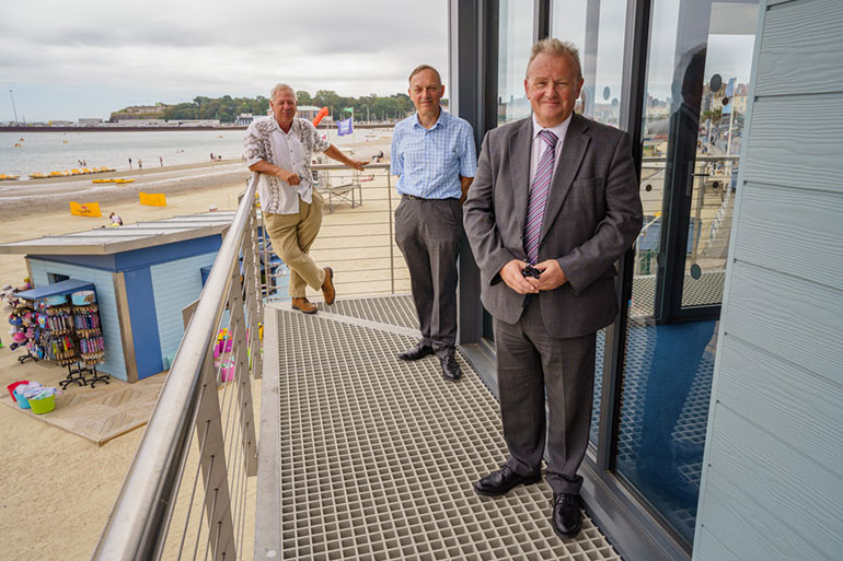 New seafront toilets and beach control office open in Weymouth