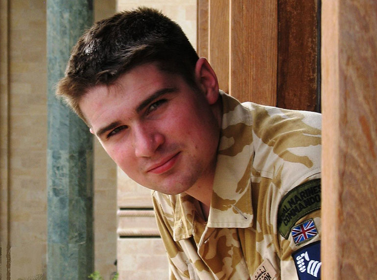 John Thornton who was killed in Afghanistan in 2008