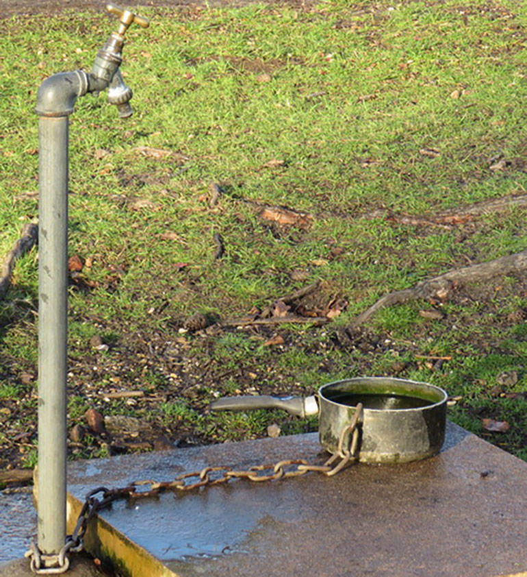 Standpipe and pan