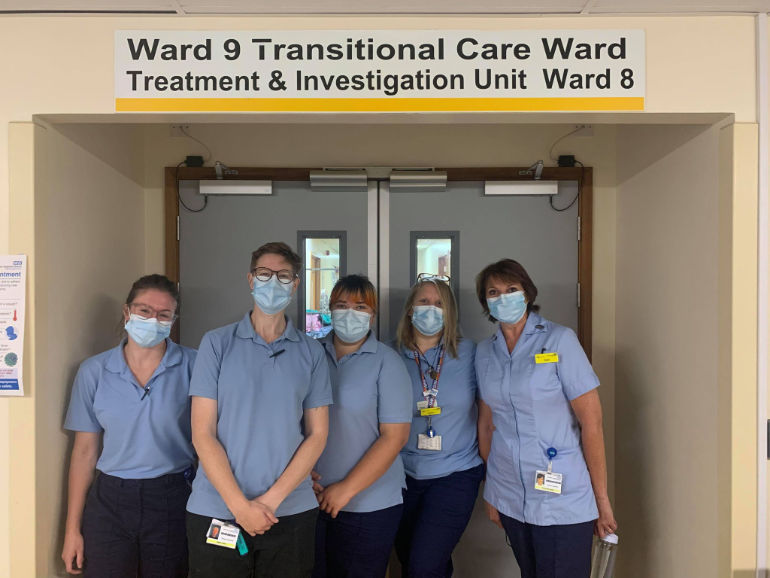 Ward 9 therapy assistants