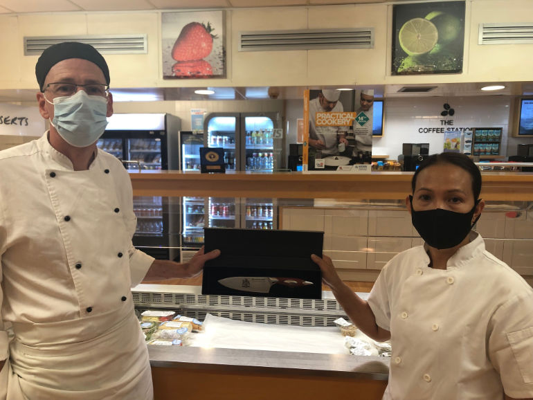 Hospital chefs Winners