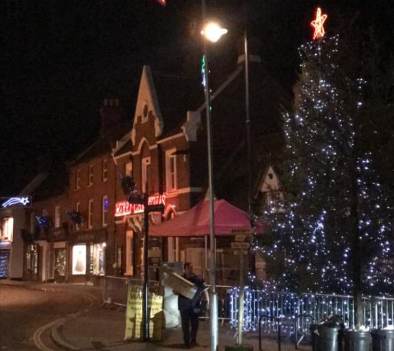 Fordingbridge Christmas lights