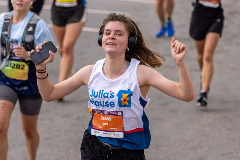 Sign up for a free charity place to fundraise for Julia’s House in Run Bournemouth