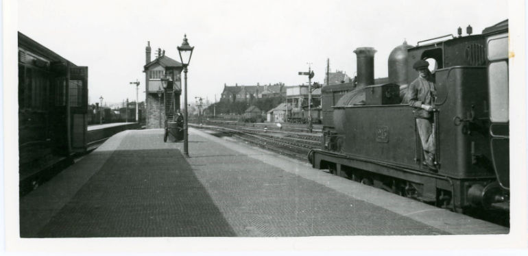 Weymouth station c1920s, courtesy of Geoff Pritchard