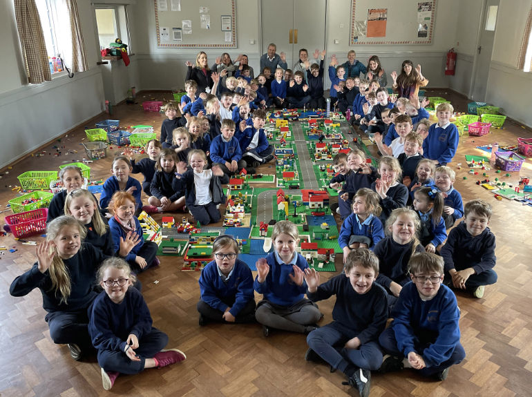 Witchampton First School enjoyed a day of Lego to mark Science Week