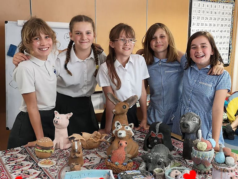 Artists from The Clayshack will be working with school pupils as part of an array of artistic events marking the jubilee in Poole organised by The Power House
