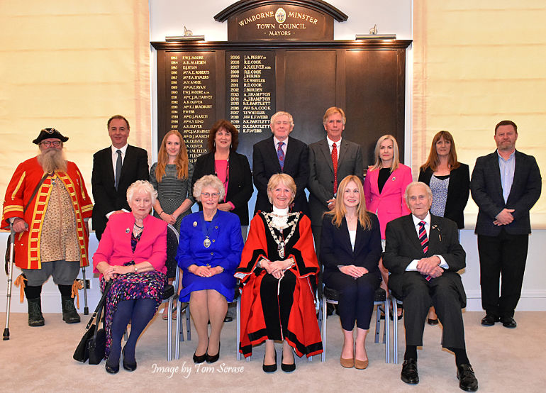 New mayor for Wimborne Minster