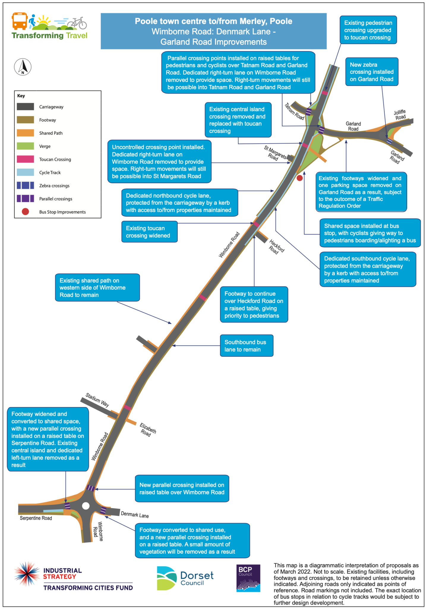 Roadworks to begin on Wimborne Road, Poole on 16 May