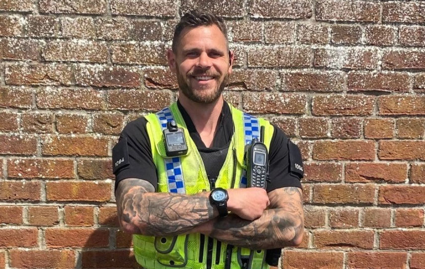 PC Paul Miners: “I will always be proud of what I do and who I work for.”