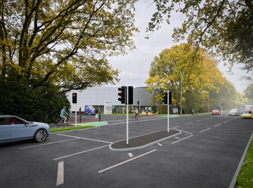 Final phase of Ferndown road works to begin