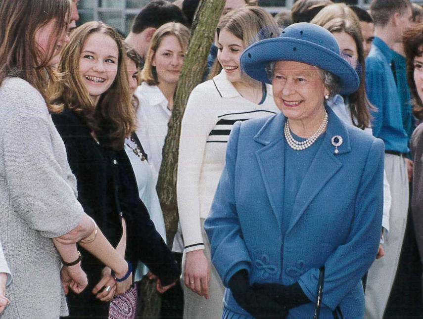 The Queen at QE School