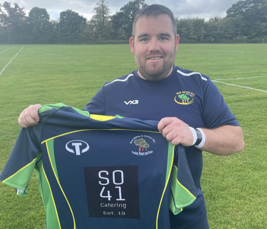New sponsor for New Milton Rugby Club