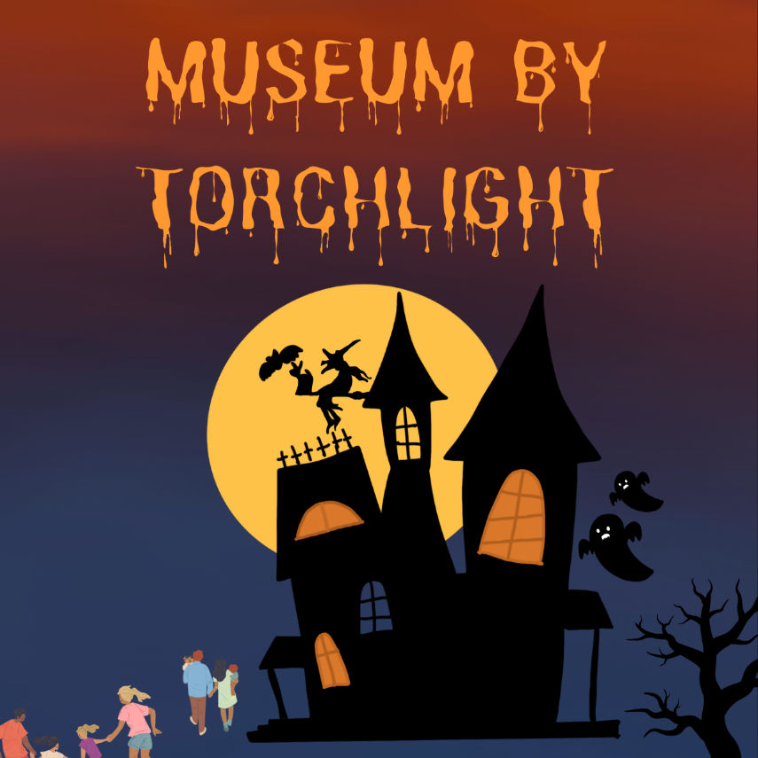 museum by torchlight
