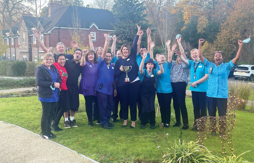Ringwood care home wins company’s award
