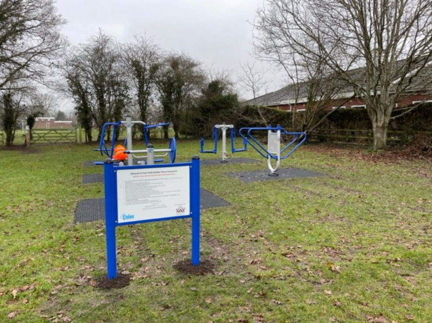 New Outdoor Gym equipment 06.01.23