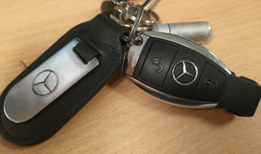 Mercedes car key