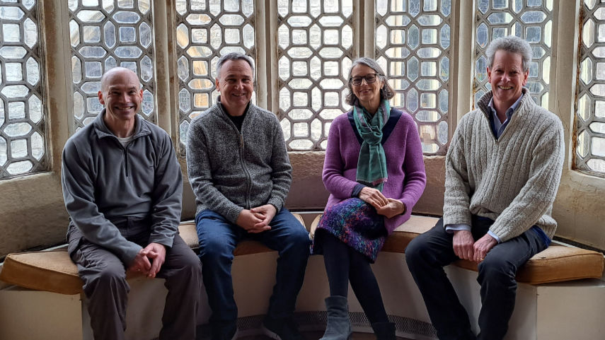 [L-R] Neil Smith, Mark Chivers, Jenny Morisetti and Giles Watts