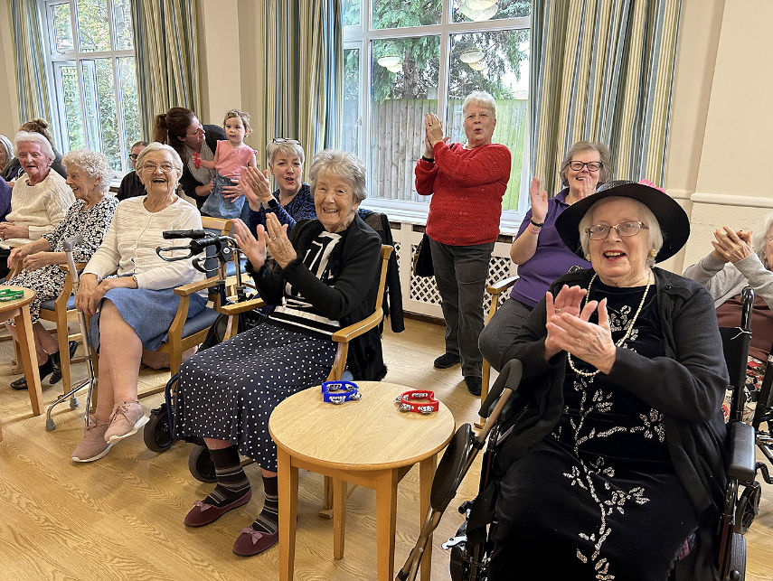 ‘Through the Ages’ fashion show at Castle Dene Care Home raised funds for Children in Need