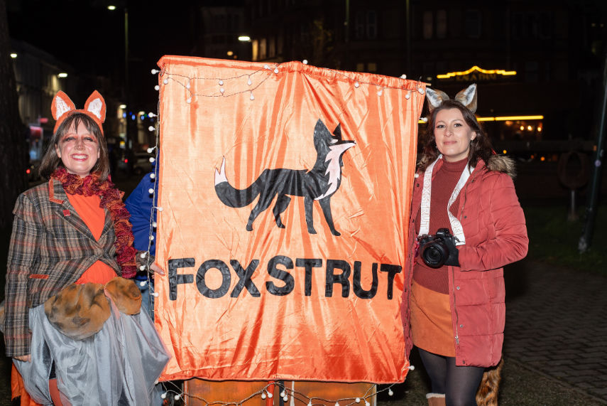 Fox strut Bournemouth